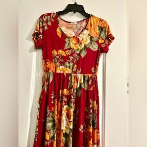 Floral dress, medium